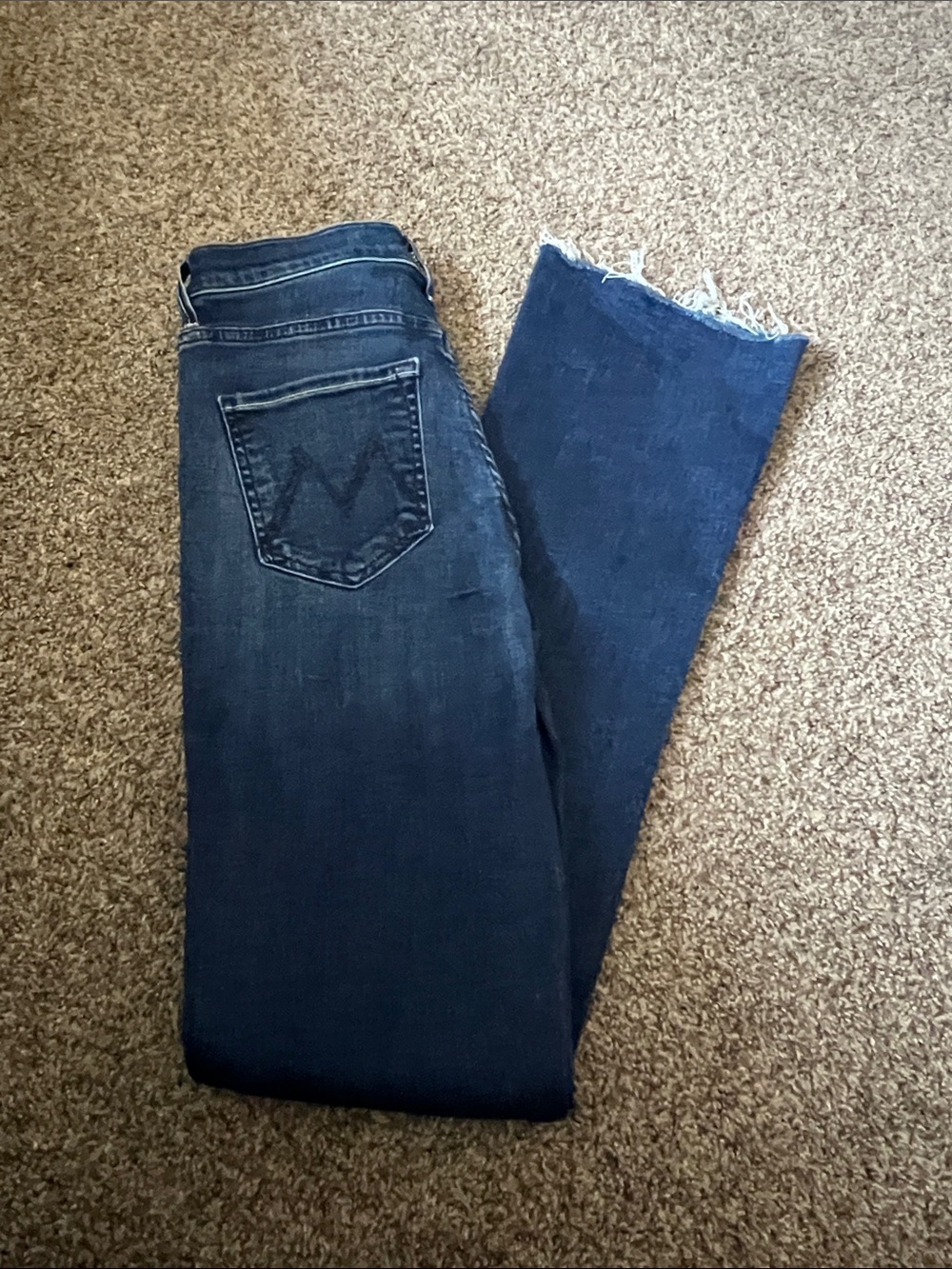MOTHER The Runway Fray jeans